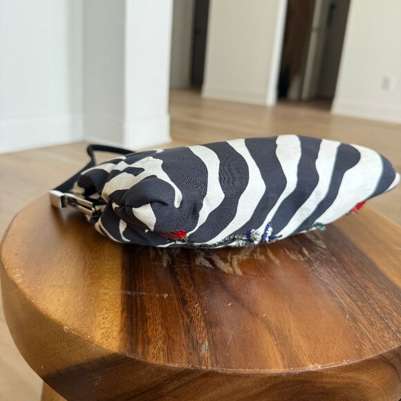Dolce & Gabbana Zebra Shoulder Bag w/ Sequin Design - Picture 5 of 11